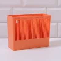 Органайзер для хранения &laquo;Classic&raquo;, навесной, 3 секции, с клеевой основой, 18,5 &times; 14,3 &times; 7,5 см, цвет МИКС