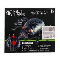 Жук на радиоуправлении &laquo;Божья коровка&raquo;, ползает по стене