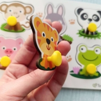 Рамка-вкладыш &laquo;Зверята-малышата&raquo;