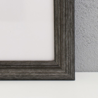 Фоторамка пластик "МИРАМ" 40х50 см грецкий орех (пластиковый экран)