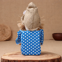 Оберег-домовой "Тимофей с сердцем", большой, 24х15х15 см МИКС