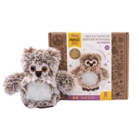 Набор для творчества. Мягкая игрушка из меха «Совёнок» Набор для творчества. Мягкая игрушка из меха «Совёнок»