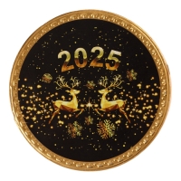 Новый год. Шоколадная медаль "Новый год 2025", 25 г Новый год. Шоколадная медаль "Новый год 2025", 25 г