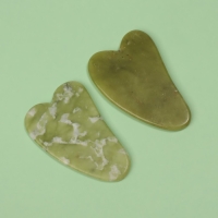 Массажёр гуаша &laquo;Лапка&raquo;, 7 &times; 4,3 см, в PVC коробке, цвет зелёный