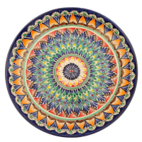 Ляган Риштанская Керамика "Узоры", 31 см, синий Ляган Риштанская Керамика "Узоры", 31 см, синий