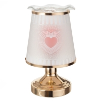 Аромасветильник сенсорный "Сердце" G9 35Вт золото 13х13х20 см RISALUX Аромасветильник сенсорный "Сердце" G9 35Вт золото 13х13х20 см RISALUX