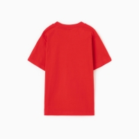 Футболка детская, цвет красный, рост 86 см