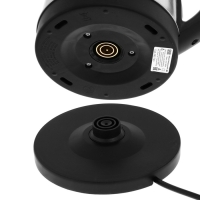 Чайник электрический GOODHELPER KS-18B06, металл, 1.8 л, 1500 Вт, серебристо-чёрный Чайник электрический GOODHELPER KS-18B06, металл, 1.8 л, 1500 Вт, серебристо-чёрный