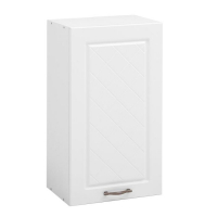 Шкаф навесной ШВ 400 Прованс, 400х300х720, МДФ, Белый/Белый Шкаф навесной ШВ 400 Прованс, 400х300х720, МДФ, Белый/Белый