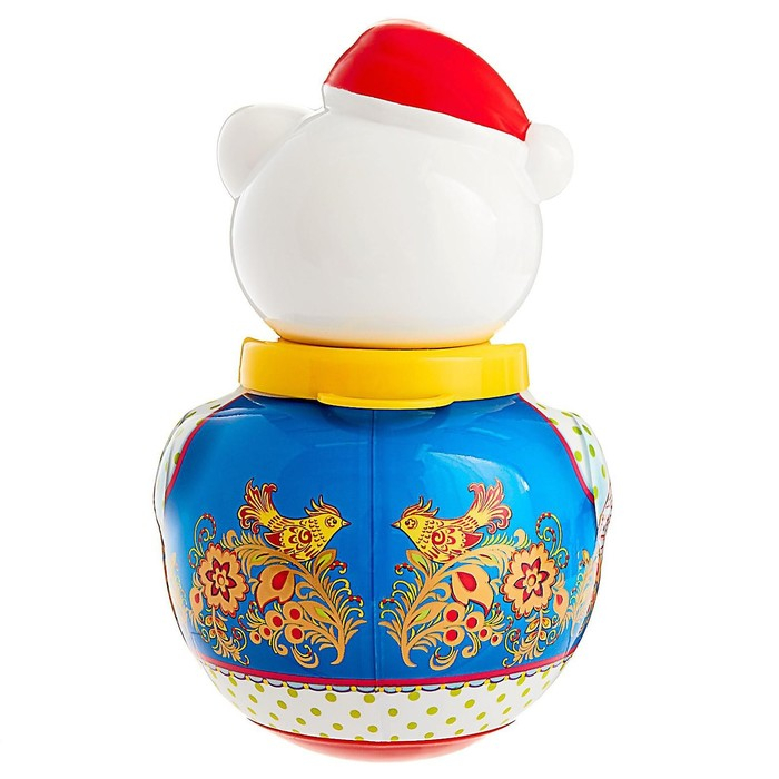 Неваляшка малая Белый медведь &laquo;Тёма&raquo;, МИКС