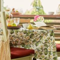 Скатерть Этель Сamellia 145х220 см, 100% хлопок, саржа 190 г/м2