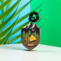 Подвеска автомобильная Grand Caratt Время приключений, дерево, войлок Подвеска автомобильная Grand Caratt Время приключений, дерево, войлок