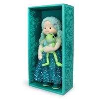 Мягкая игрушка &laquo;Мира и лягушонок Бастиан&raquo;, 38 см