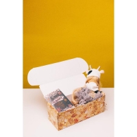 Коробка подарочная новогодняя складная «Новогодний», 12 х 33,6 х 12 см, Новый год Коробка подарочная новогодняя складная «Новогодний», 12 х 33,6 х 12 см, Новый год