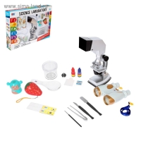 Набор игровой &laquo;Научная лаборатория&raquo;, микроскоп с аксессуарами