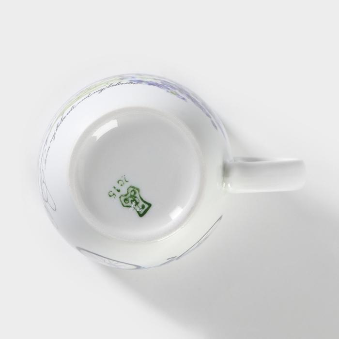 Кружка фарфоровая челси &laquo;Прованс&raquo;, 300 мл, рисунок микс