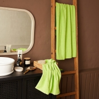 Полотенце махровое Экономь и Я 70*140 см, цв. зеленый, 100% хлопок, 320 гр/м2 Полотенце махровое Экономь и Я 70*140 см, цв. зеленый, 100% хлопок, 320 гр/м2