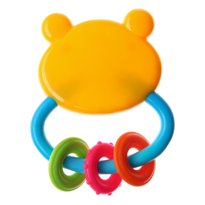 Погремушка &laquo;Мишка с колечками&raquo;, Крошка Я