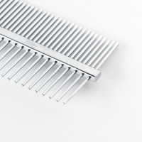 Расчёска двухсторонняя "Лапки" с прямыми зубьями, пластиковая ручка, синяя Расчёска двухсторонняя "Лапки" с прямыми зубьями, пластиковая ручка, синяя