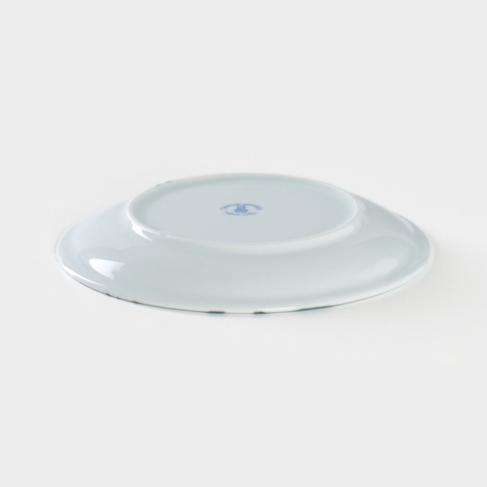 Тарелка фарфоровая &laquo;Альпина&raquo;, d=19 см, цвет белый