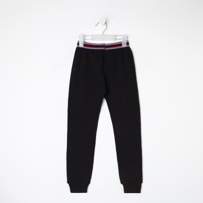 Кальсоны детские НАЧЁС, цвет чёрный, рост 146 см