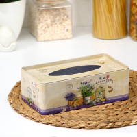 Подставка для салфеток &laquo;Лаванда&raquo;, 21,5&times;12&times;7,2 см