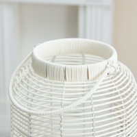 Настольная лампа "Нава" Е27 15Вт белый 25х25х60 см RISALUX Настольная лампа "Нава" Е27 15Вт белый 25х25х60 см RISALUX