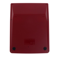 Калькулятор настольный большой, 12-разрядный, SKAINER SK-555RD, 2 питание, 2 память, 155 x 205 x 35 мм, красный Калькулятор настольный большой, 12-разрядный, SKAINER SK-555RD, 2 питание, 2 память, 155 x 205 x 35 мм, красный