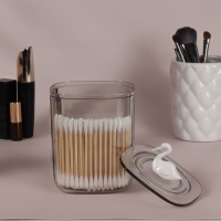 Органайзер для хранения «Пеликан», с крышкой, 9 × 9 × 13,5 см, цвет прозрачный Органайзер для хранения «Пеликан», с крышкой, 9 × 9 × 13,5 см, цвет прозрачный