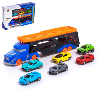 Грузовик «Трейлер», с 6 машинами Грузовик «Трейлер», с 6 машинами