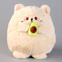 Мягкая игрушка &laquo;Котик с авокадо&raquo;