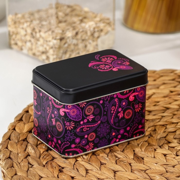 Банка для сыпучих продуктов &laquo;Бута&raquo;, 400 мл, цвет лиловый