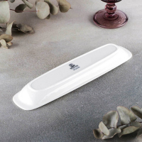 Блюдо фарфоровое Wilmax, 28&times;7,5 см, цвет белый