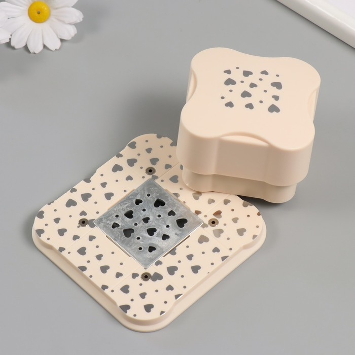 Дырокол фигурный рисунок 3,8х3,8 см Дырокол фигурный рисунок 3,8х3,8 см "Россыпь сердец" 6.1х6,1х4,1 см