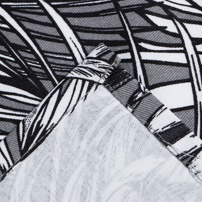 Полотенце Этель Palm leaves 40х73 см, 100% хлопок, саржа 190 г/м2