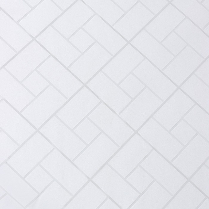 Витражная пленка &laquo;Кирпичики&raquo;, 45&times;200 см, цвет белый