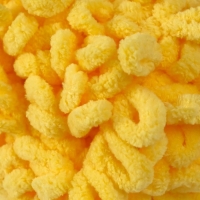 Пряжа "Puffy fine" 100% микрополиэстер 14,5м/100г  (113 жёлтый)