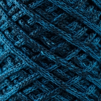 Шнур для вязания 35% хлопок,65% полипропилен 3 мм 85м/160±10 гр ( Голубой/тёмно-синий) Шнур для вязания 35% хлопок,65% полипропилен 3 мм 85м/160±10 гр ( Голубой/тёмно-синий)