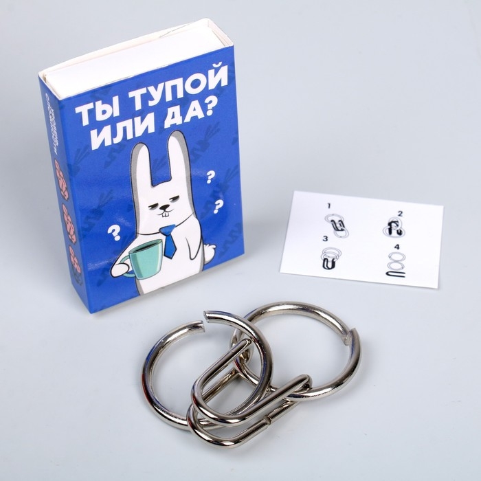 Головоломка «Раскачай логику» металл, МИКС, в шоубоксе Головоломка «Раскачай логику» металл, МИКС, в шоубоксе