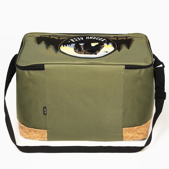 Термосумка с пробковым дном &laquo;Хозяин леса&raquo;, 28 литров