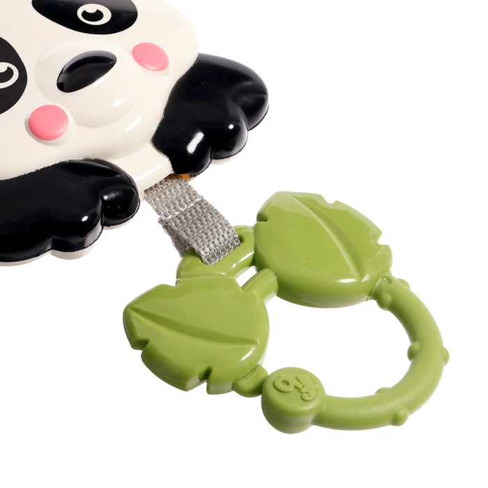 Музыкальная подвеска &laquo;Весёлые зверята: Панда&raquo;, ручка для крепления, звук