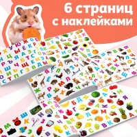 250 наклеек «Алфавит», 8 стр. 250 наклеек «Алфавит», 8 стр.