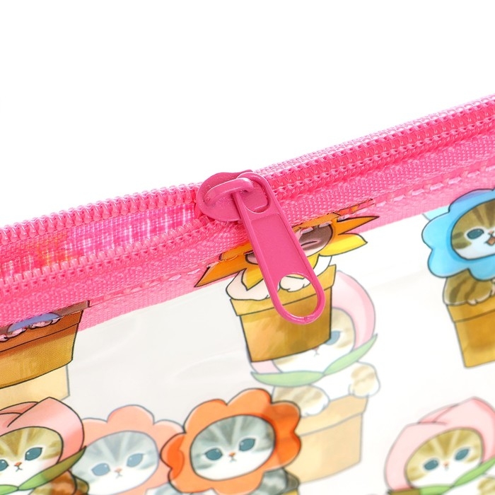 Пенал школьный мягкий плоский 9,5 х 20,5 ПВХ &laquo;1 сентября: Котятки&raquo; МИКС