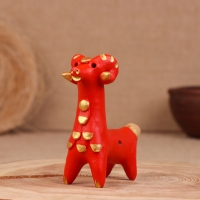 Абашевская игрушка "Баран", 11х5х12 см, Петрова О.В. Абашевская игрушка "Баран", 11х5х12 см, Петрова О.В.