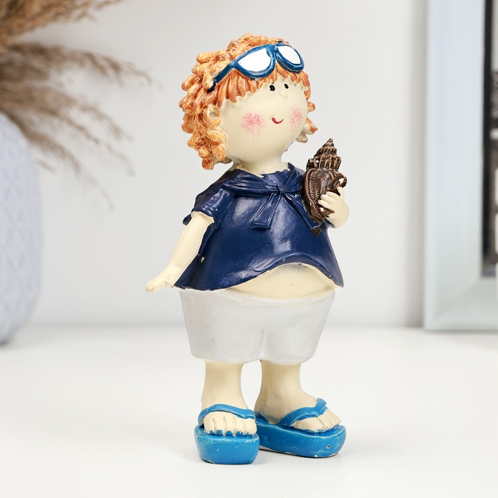 Фигура Фигура "Девочка с ракушкой" 8х7х15см
