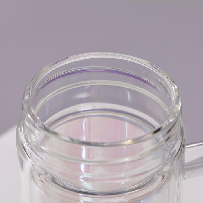 Термокружка стеклянная &laquo;Мечтай&raquo;, 350 мл