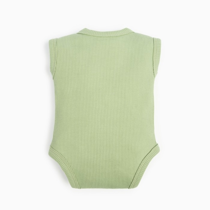 Боди Крошка Я BASIC LINE, рост 62-68 см, зеленый