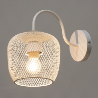 Бра "Бирра" 1xE27 40Вт белый 15х26х23 см Бра "Бирра" 1xE27 40Вт белый 15х26х23 см