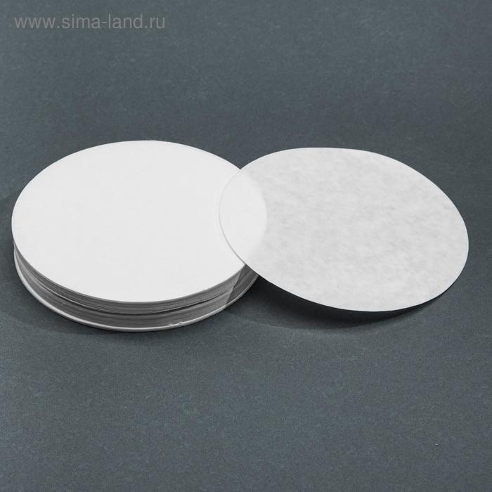 Фильтры d 125 мм, красная лента, марка ФБ, быстрой фильтрации, набор 100 шт Фильтры d 125 мм, красная лента, марка ФБ, быстрой фильтрации, набор 100 шт