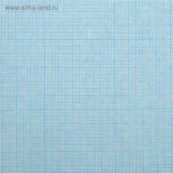 Бумага масштабно-координатная, ширина 878 мм, в рулоне 10 метров, 40 г/м2, голубая